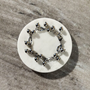 Bracelet With Steel Berries 1 – LA-OL