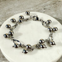 Bracelet With Steel Berries 2 – LA-OL