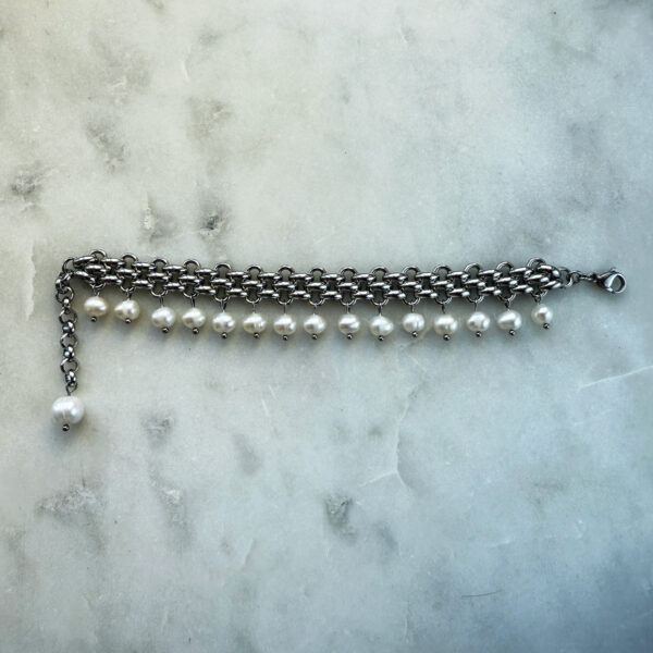 Bracelet With White Pearls 5 – LA-OL