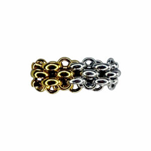 Mixed Metal Chain Ring – LA-OL