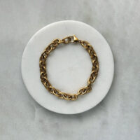 Textured Gold Bracelet 1 – LA-OL