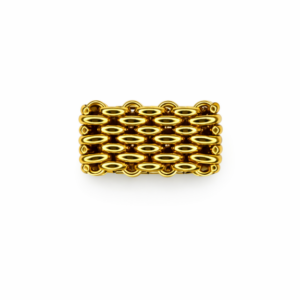 Chainmail Gold Ring