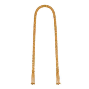 Transforming Gold Chain With Fringe