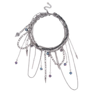 Necklace Pub Chameleon Luxury Black Punk