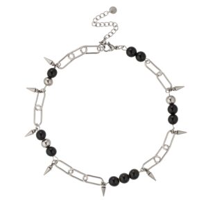 Extra accessory Obsidian chip / for "chameleon"/ pulce collar